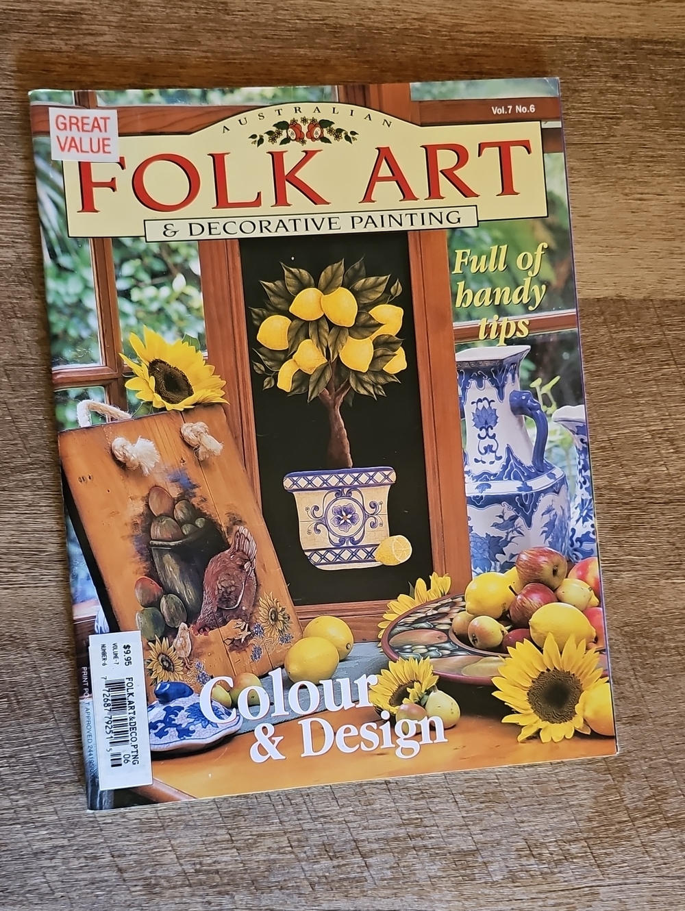 Australian Folk Art & Decorative Painting Magazine (Vol. 7, No. 6)